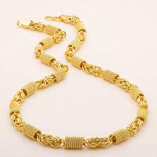 Ornate Gold Chain for Men
