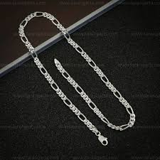 925 Sterling Silver Italian Solid Diamond-Cut Chain Necklace for Men and Women