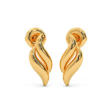 Drop Gold Earrings Top