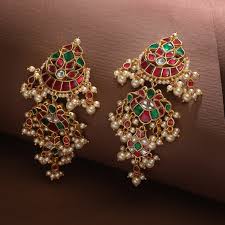 Jadau Earrings