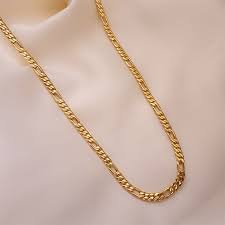 JPRK Jewellers Figaro Gold Chain
