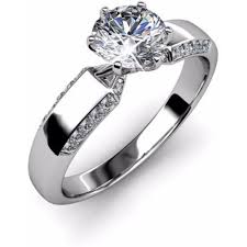 Italian Pure Silver Solitare Rings